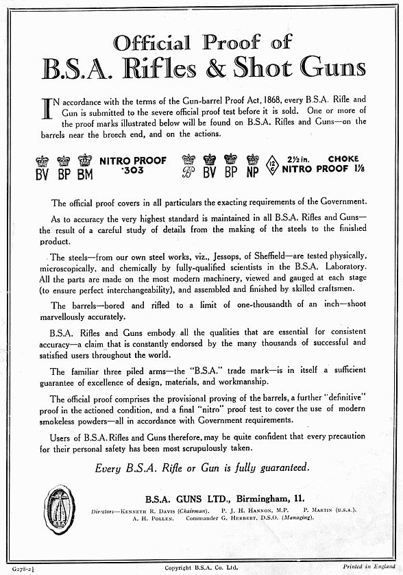 Dating your rifle British barrel marking date codes